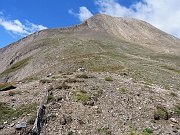 Al bivio per il sentiero Castiglioni o per la Punta dei Camosci